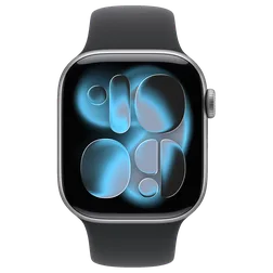 Кадр 1: Apple Watch S11 42mm Space Gray (SB Black S/M)