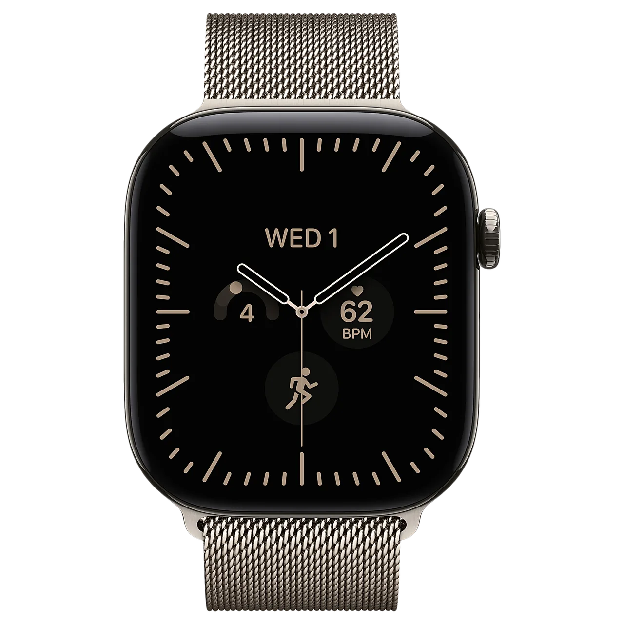 Apple Watch S12 46mm Natural (Milanese M/L) — кадр товара