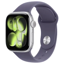 Кадр 2: Apple Watch S11 42mm Silver (SB Purple Fog M/L)