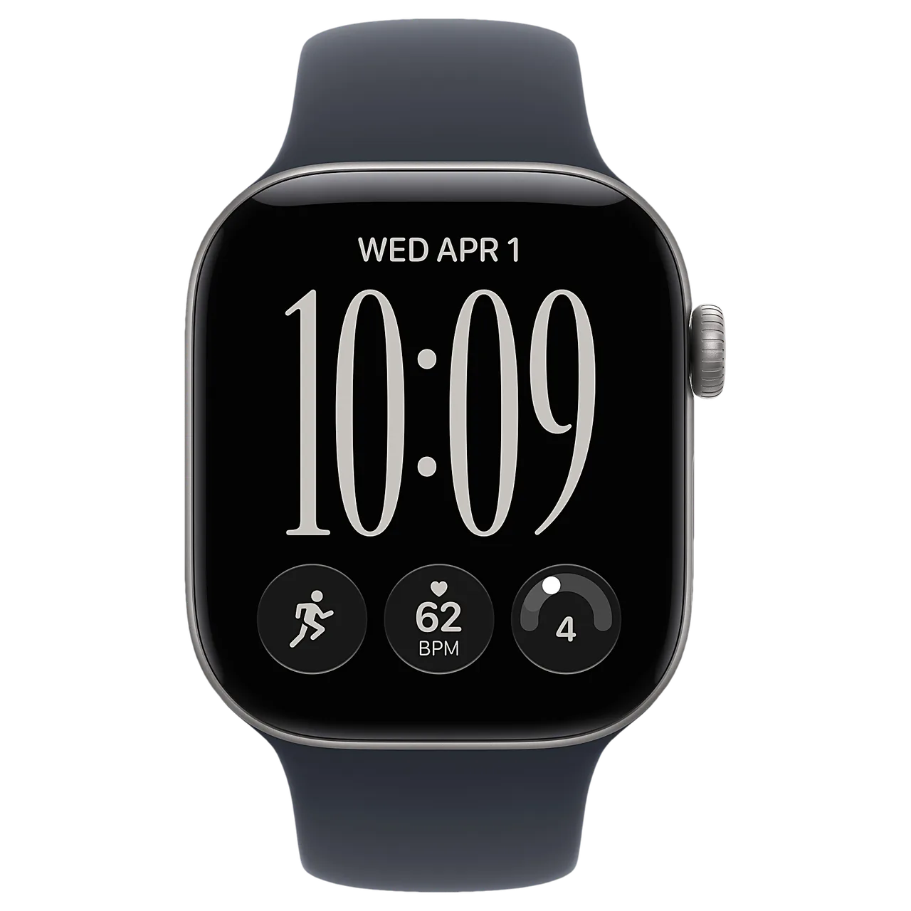 Apple Watch S12 42mm Space Gray (SB Navy Blue M/L) — кадр товара