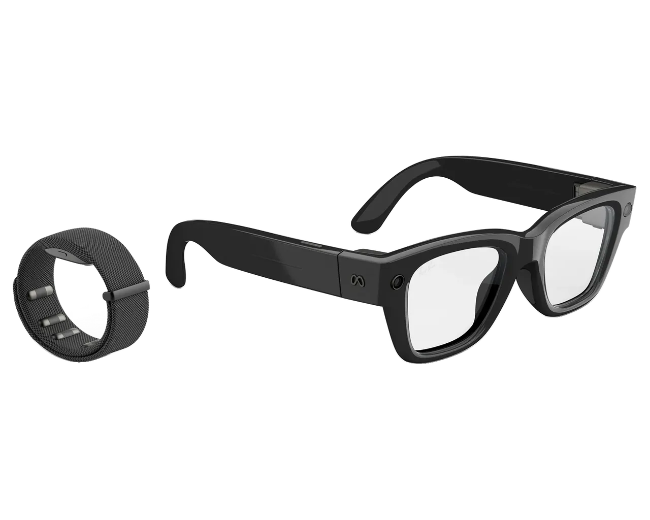 Очки Ray-Ban Display, Shiny Black, L Size 2 — кадр товара