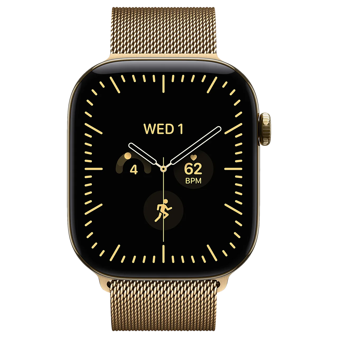 Apple Watch S12 46mm Radiant Gold (Milanese M/L) — кадр товара