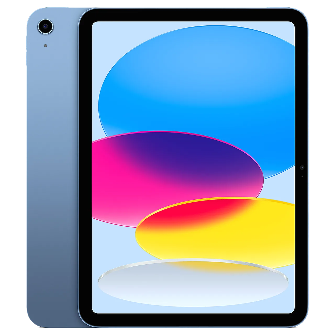 iPad 11" A16, 128 ГБ Blue (Wi-Fi) — вид спереди