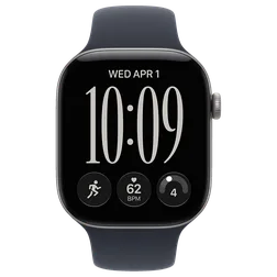 Кадр 1: Apple Watch S12 46mm Space Gray (SB Navy Blue M/L)