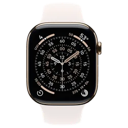Кадр 1: Apple Watch S11 46mm Gold Titanium (SB Blush M/L)