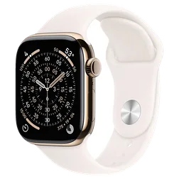 Кадр 2: Apple Watch S11 42mm Gold Titanium (SB Blush M/L)
