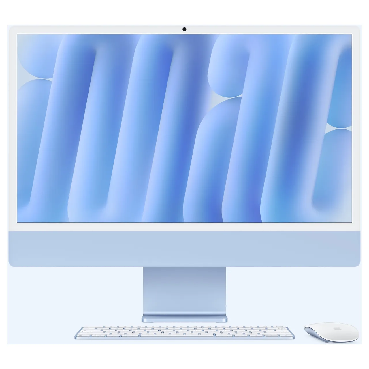 iMac M4 8/8, 16/256 ГБ Blue — кадр товара