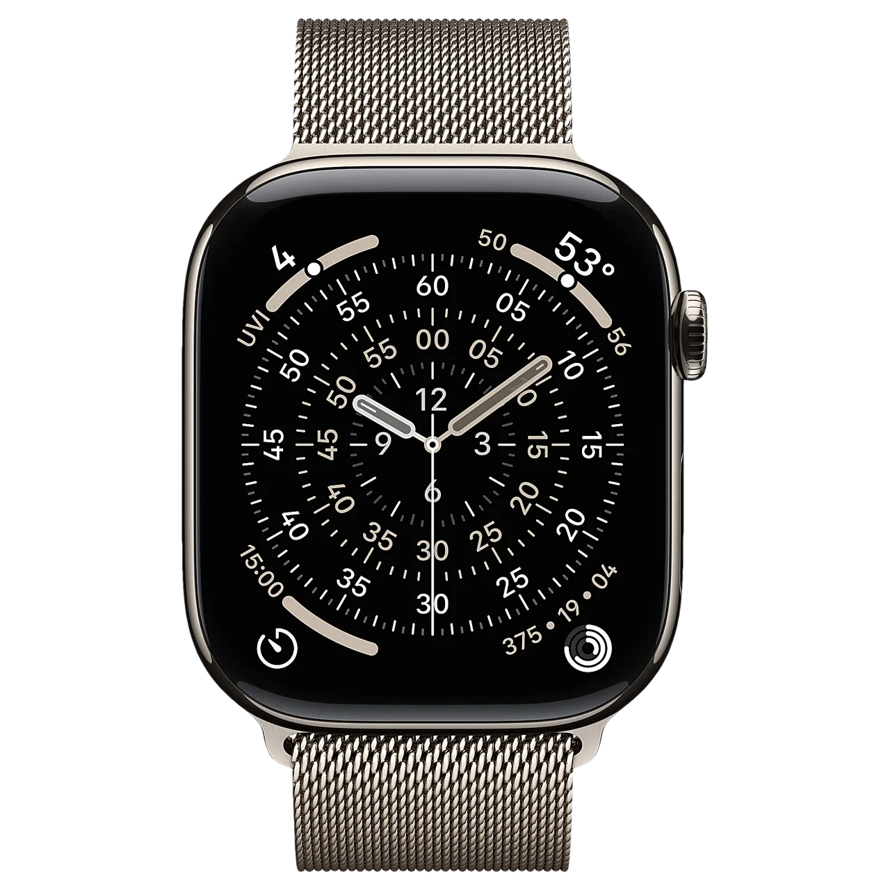 Apple Watch S11 46mm Natural (Milanese S/M) — кадр товара