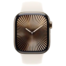 Кадр 1: Apple Watch S10 42mm Gold (SB Starlight M/L)