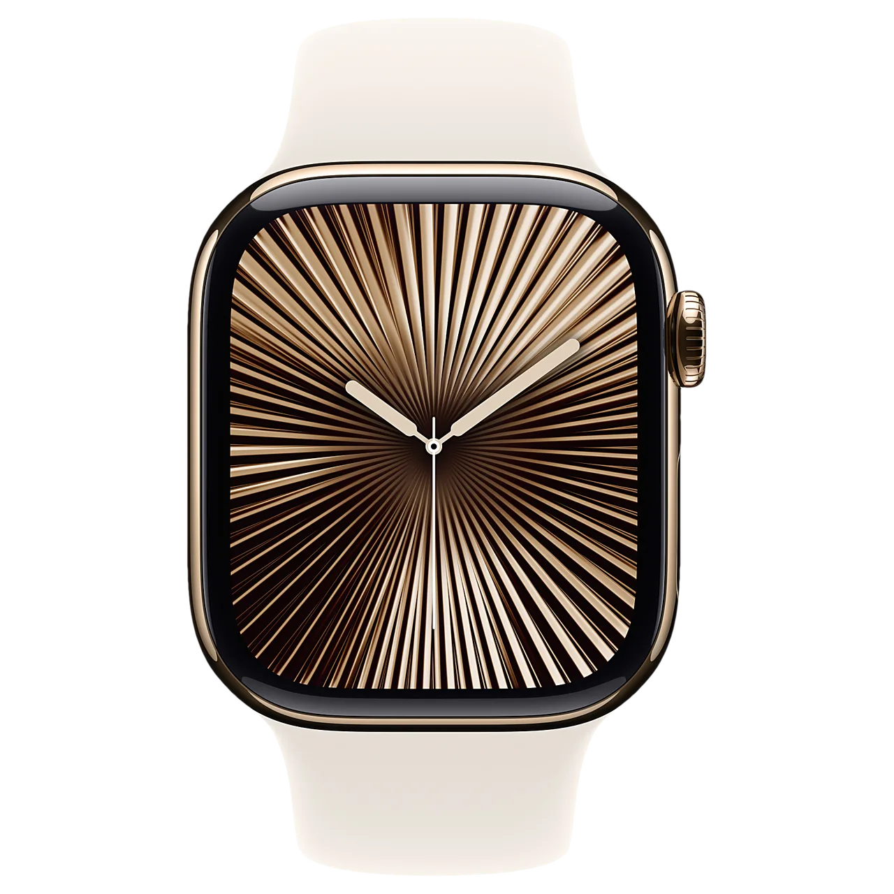Apple Watch S10 42mm Gold (SB Starlight M/L) — кадр товара