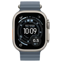Кадр 1: Apple Watch Ultra 3 49mm Natural (Ocean Blue)