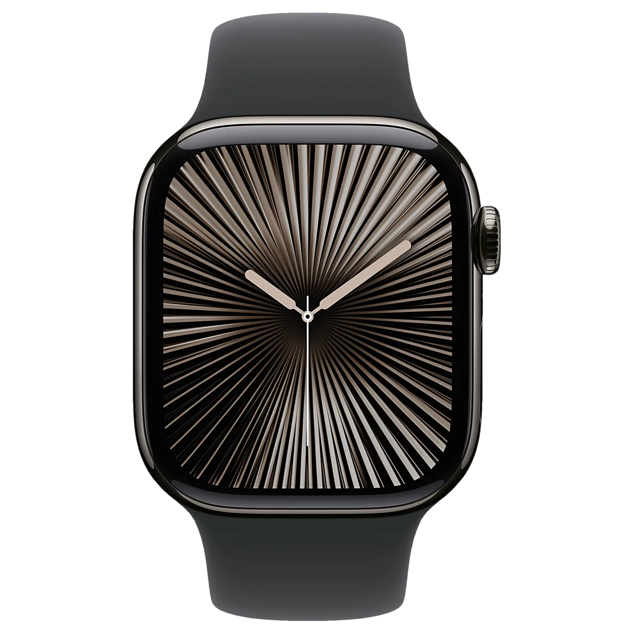 Apple Watch S10 42mm Slate Titanium (SB Black M/L) — кадр товара