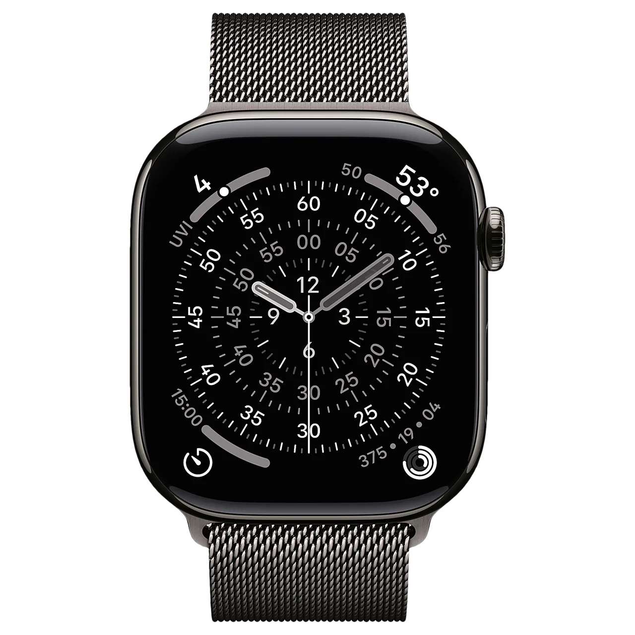 Apple Watch S11 46mm Slate Titanium (Milanese S/M) — кадр товара