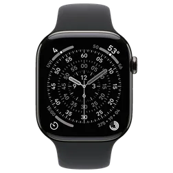 Кадр 1: Apple Watch S11 46mm Slate Titanium (SB Black M/L)