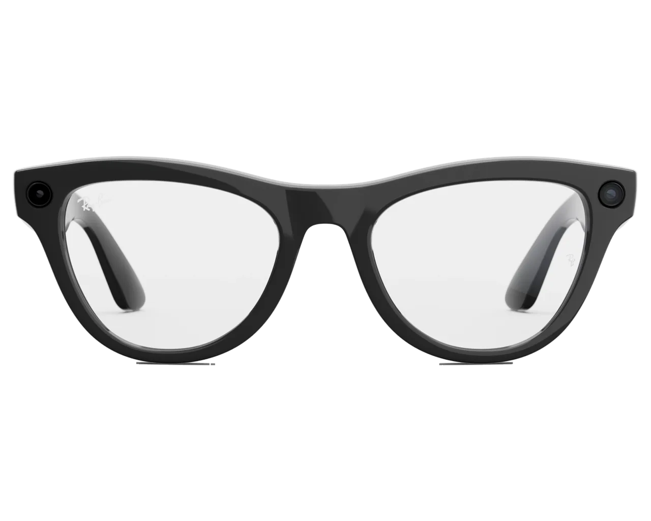Очки Ray-Ban Skyler RW4014, Shiny Black, Clear, M — кадр товара