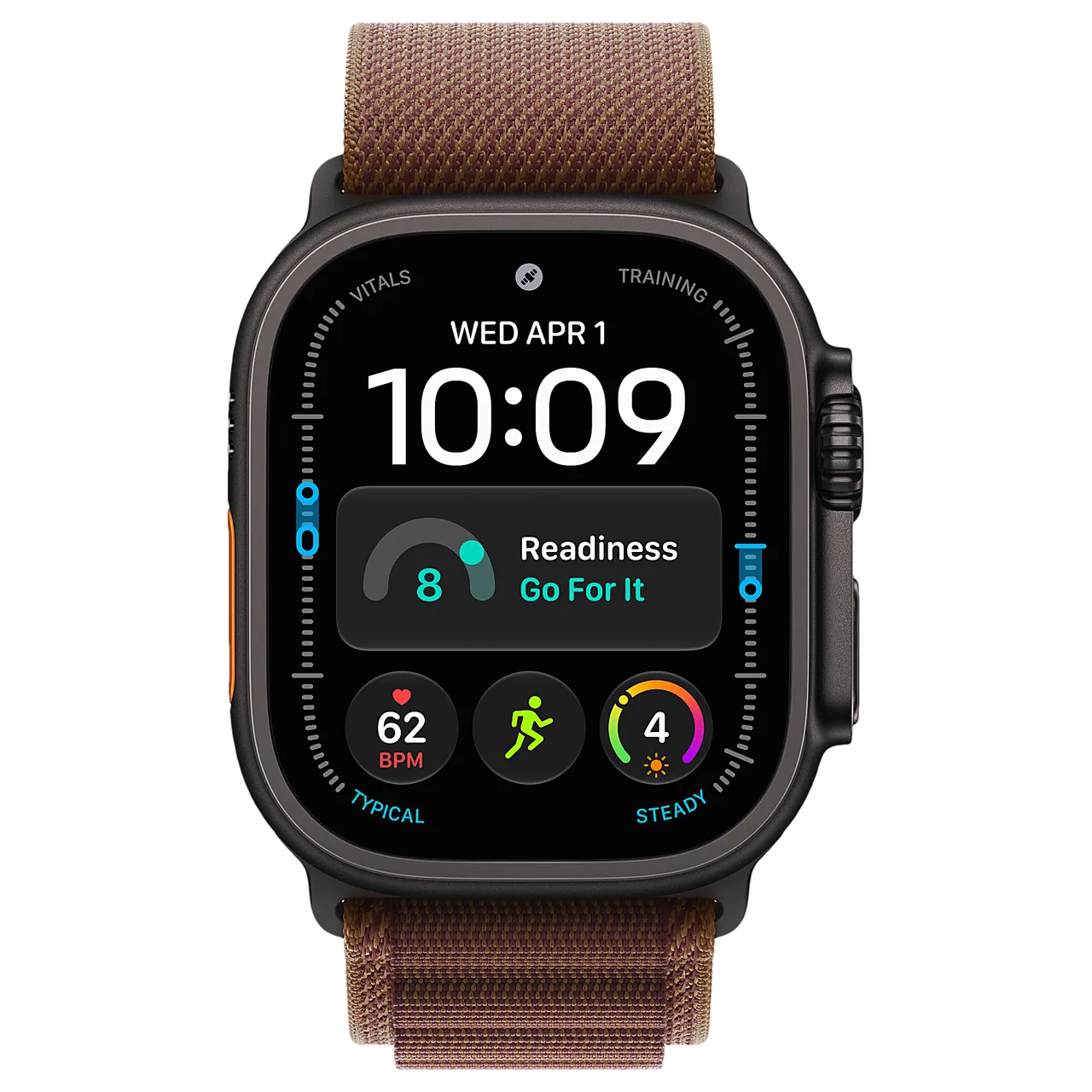Apple Watch Ultra 4 49mm Black (Alpine Burgundy M) — кадр товара