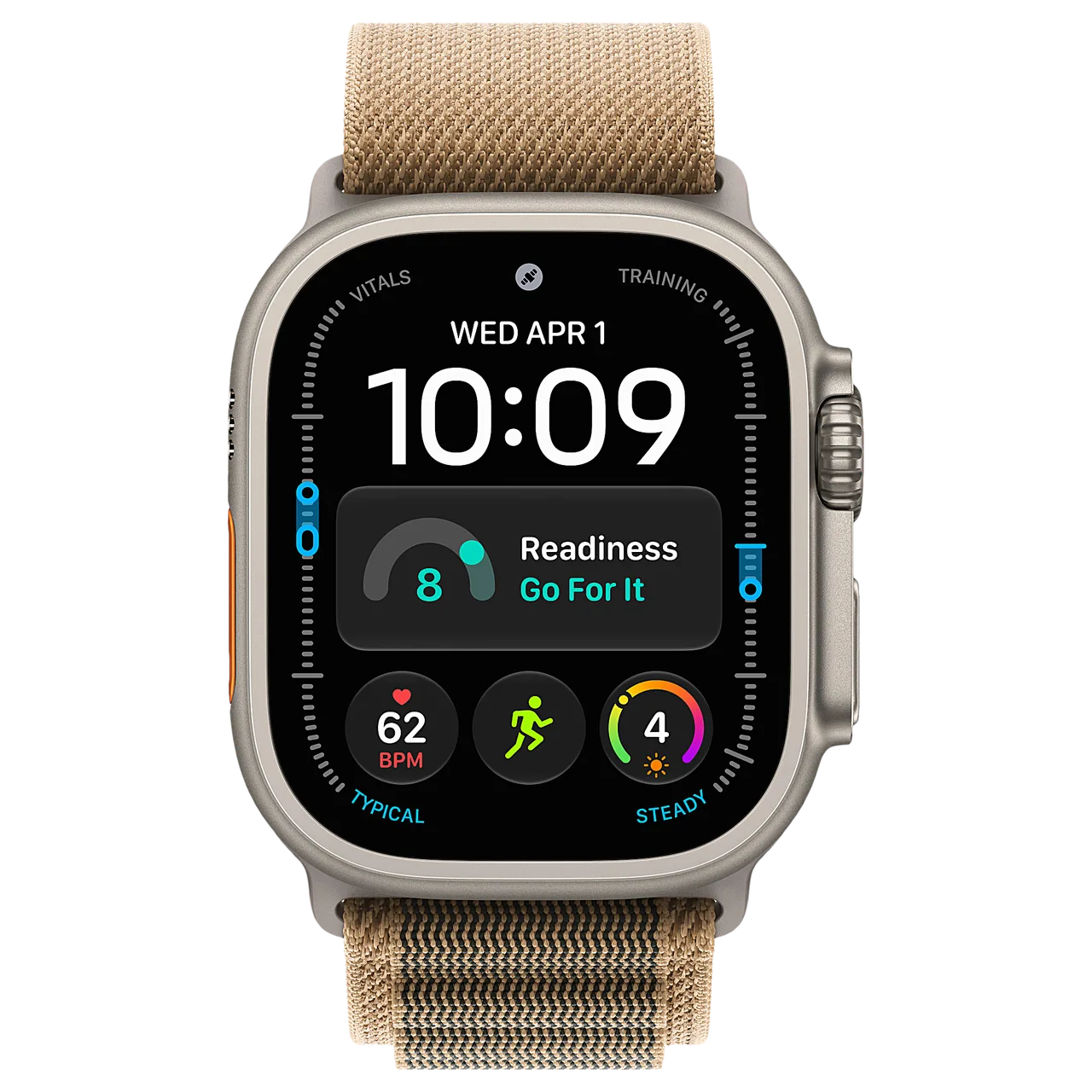 Apple Watch Ultra 4 49mm Natural (Alpine Desert L) — кадр товара
