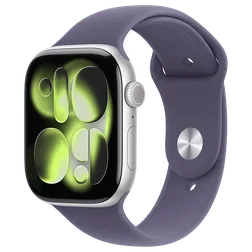 Кадр 2: Apple Watch S11 46mm Silver (SB Purple Fog M/L)
