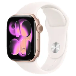 Кадр 2: Apple Watch S11 42mm Rose Gold (SB Blush M/L)