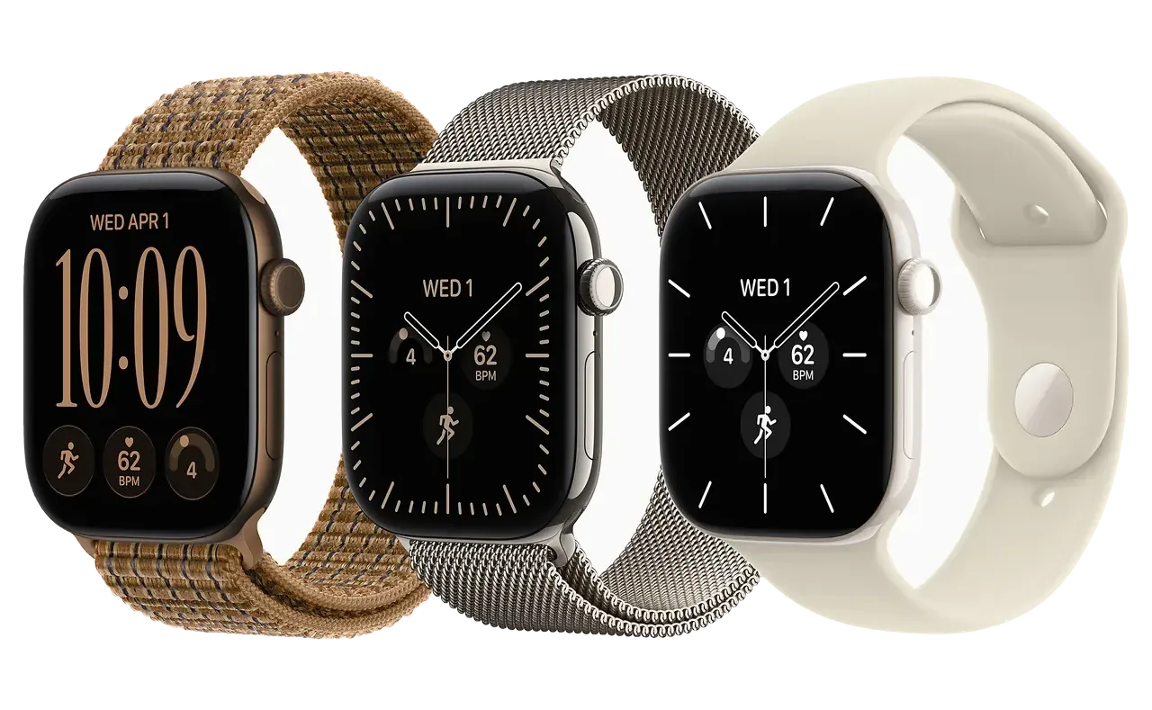 Apple Watch Series 12 — трое часов рядом